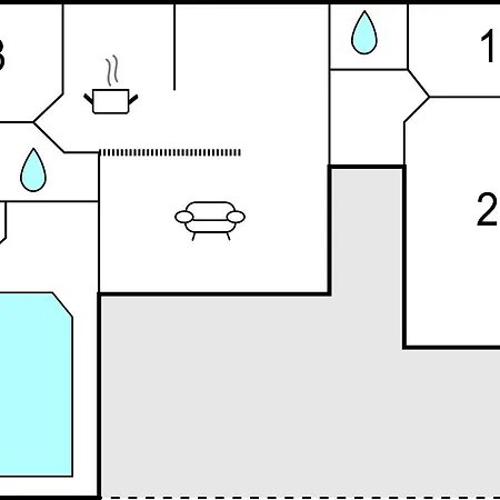 Σπίτι διακοπών Three-bedroom Holiday In *